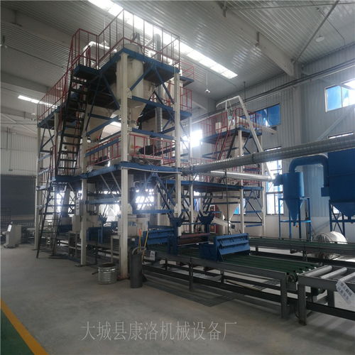 建筑保溫免拆模板設備一體化復合板設備技術